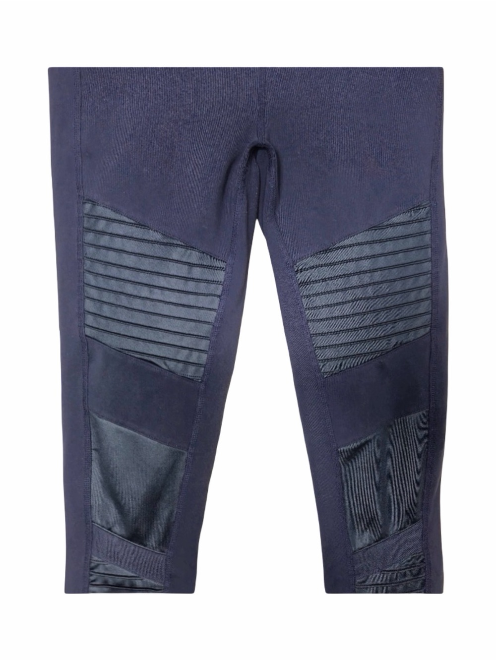 Alo Yoga | Navy Blue High-Waist Moto Sport Leggings - Picture 3 of 6